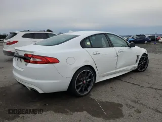 2015 Jaguar XF V6 Portfolio with VIN SAJWJ0FF3F8U56153, listed as a Copart auction lot 52743155 with 61,569 mi miles and Salvage Title. Bid and sale history available at carsss.com. Image 3.