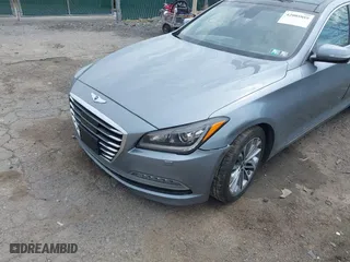 2016 Hyundai Genesis 3.8L with VIN KMHGN4JE9GU144078, listed as a IAAI auction lot 42005889 with 117,489 mi miles. Bid and sale history available at carsss.com. Image 6.