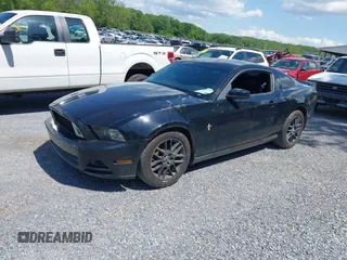 2013 Ford Mustang V6 with VIN 1ZVBP8AM9D5220487, listed as a IAAI auction lot 42189571 with 132,388 mi miles and . Bid and sale history available at DreamBid. Image 2.