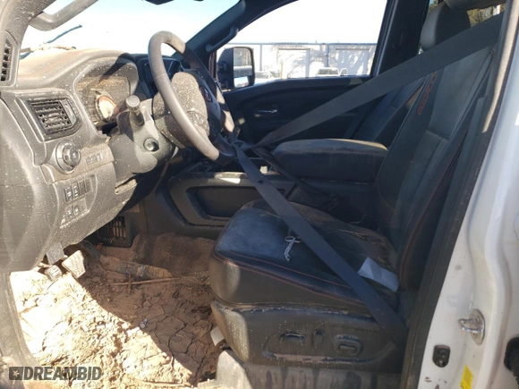 2024 Nissan Titan XD PRO-4X with VIN 1N6AA1FB4RN116265, listed as a Copart auction lot 81275204 with NaN miles and Salvage Title. Bid and sale history available at carsss.com. Image 7.