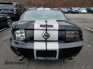 2007 Ford Mustang GT Deluxe with VIN 1ZVHT82H075356342, listed as a Copart auction lot 47814925 with 38,367 mi miles and Salvage Title. Bid and sale history available at carsss.com. Image 6.