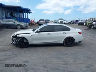 2024 BMW M3 Competition xDrive z VIN WBS43AY07RFS42807, wystawiony jako IAAI lot #41678678 z przebiegiem 3 394 mil mil oraz . Historia ofert i sprzedaży dostępna na DreamBid. Obrazek 14.