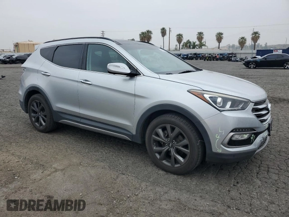 2018 Hyundai Santa Fe Ultimate с VIN 5XYZW4LA5JG513869, выставлен на аукционе Copart как лот 54176545 с пробегом 150 286 миль миль и Списание • Salvage title. История ставок и продаж доступна на DreamBid. Изображение 4.