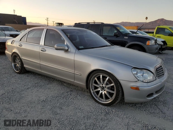 2005 Mercedes-Benz S-Class 4.3L with VIN WDBNG70J65A441019, listed as a Copart auction lot 47096515 with 162,773 mi miles and Clean Title. Bid and sale history available at carsss.com. Image 4.