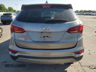 2017 Hyundai Santa Fe 2.4L with VIN 5XYZTDLB8HG382206, listed as a Copart auction lot 60691245 with 98,899 mi miles and Salvage title. Bid and sale history available at DreamBid. Image 6.