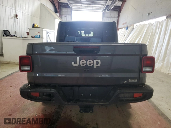 2020 Jeep Gladiator Overland with VIN 1C6HJTFG0LL217127, listed as a Copart auction lot 55660745 with 43,528 mi miles and Clean title. Bid and sale history available at DreamBid. Image 6.