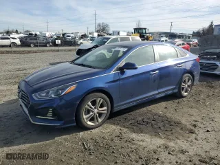 2018 Hyundai Sonata SEL with VIN 5NPE34AF9JH603024, listed as a Copart auction lot 45051775 with NaN miles and Salvage Title. Bid and sale history available at carsss.com. Image 1.