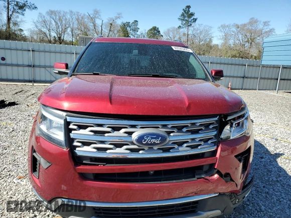 2018 Ford Explorer Limited with VIN 1FM5K7F81JGC47229, listed as a Copart auction lot 49345295 with 78,740 mi miles and Salvage Title. Bid and sale history available at carsss.com. Image 5.