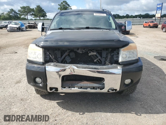2011 Nissan Titan SL z VIN 1N6AA0EC9BN309098, wystawiony jako Copart lot #59390575 z przebiegiem 226 228 mil mil oraz Nie do naprawy • Non repairable. Historia ofert i sprzedaży dostępna na DreamBid. Obrazek 5.