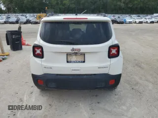 2018 Jeep Renegade Upland with VIN ZACCJBAB9JPJ22645, listed as a Copart auction lot 59481395 with 118,872 mi miles and Salvage title. Bid and sale history available at DreamBid. Image 6.