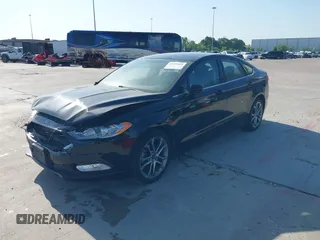 2017 Ford Fusion SE with VIN 3FA6P0HD0HR368080, listed as a IAAI auction lot 41428408 with 74,426 mi miles. Bid and sale history available at carsss.com. Image 2.
