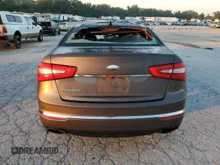 2014 Kia Cadenza Premium with VIN KNALN4D72E5124243, listed as a Copart auction lot 65836794 with 0 mi miles and Non Repairable. Bid and sale history available at carsss.com. Image 6.