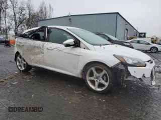 2012 Ford Focus Titanium with VIN 1FAHP3N20CL279226, listed as a Copart auction lot 41343015 with 145,390 mi miles and Salvage Title. Bid and sale history available at carsss.com. Image 4.