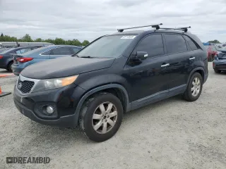 2013 Kia Sorento LX with VIN 5XYKT4A60DG392553, listed as a Copart auction lot 53710035 with 187,943 mi miles and Clean Title. Bid and sale history available at carsss.com. Image 1.