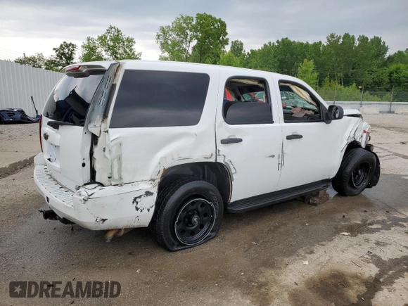 2009 Chevrolet Tahoe Police with VIN 1GNEC03079R241367, listed as a Copart auction lot 60268295 with 240,592 mi miles and Non repairable. Bid and sale history available at DreamBid. Image 3.