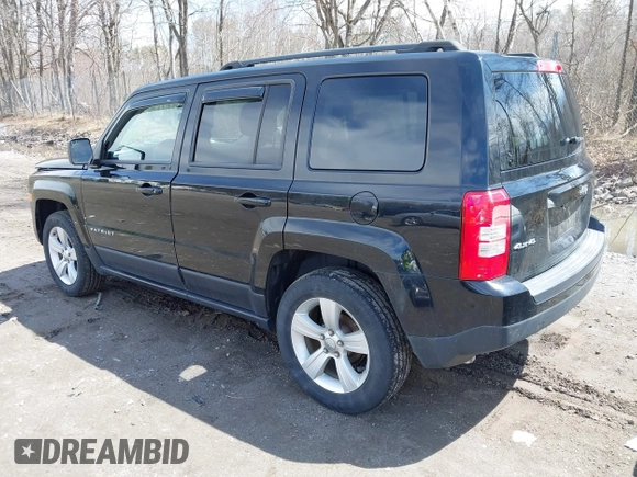 2014 Jeep Patriot Sport with VIN 1C4NJRBB1ED811019, listed as a IAAI auction lot 42181813 with 124,837 mi miles and . Bid and sale history available at DreamBid. Image 3.