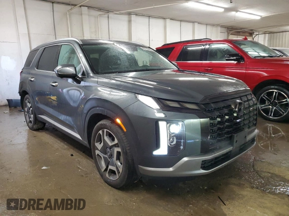 2023 Hyundai Palisade Ultimate Calligraphy z VIN KM8R5DGEXPU489894, wystawiony jako Copart lot #46119495 z przebiegiem 42 515 mil mil oraz Szkoda całkowita • Salvage title. Historia ofert i sprzedaży dostępna na DreamBid. Obrazek 4.