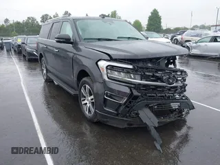 2024 Ford Expedition Max Limited with VIN 1FMJK1K82REA57688, listed as a IAAI auction lot 42121565 with 26,045 mi miles and . Bid and sale history available at DreamBid. Image 1.