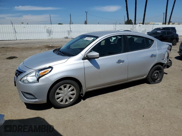 2015 Nissan Versa S Plus with VIN 3N1CN7AP0FL941997, listed as a Copart auction lot 51981365 with 142,372 mi miles and Salvage Title. Bid and sale history available at carsss.com. Image 1.