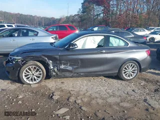 2016 BMW 2 Series 228i with VIN WBA1F9C59GV546272, listed as a IAAI auction lot 41095750 with 1 mi miles. Bid and sale history available at carsss.com. Image 14.