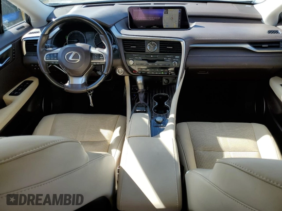 2019 Lexus RX 350L Premium with VIN JTJGZKCAXK2012648, listed as a Copart auction lot 44417555 with 27,464 mi miles and Salvage title. Bid and sale history available at DreamBid. Image 8.