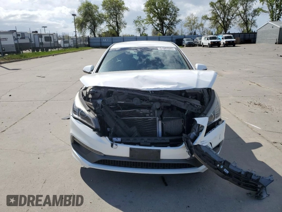 2015 Hyundai Sonata Sport with VIN 5NPE34AB7FH058686, listed as a Copart auction lot 51003985 with 61,458 mi miles and Salvage Title. Bid and sale history available at carsss.com. Image 5.