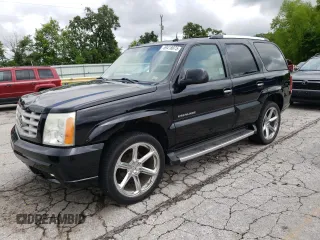 2004 Cadillac Escalade with VIN 1GYEK63N24R105323, listed as a Copart auction lot 59418075 with 118,177 mi miles and Salvage title. Bid and sale history available at DreamBid. Image 1.
