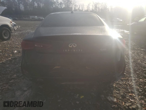 2017 Infiniti Q60 Sport z VIN JN1EV7EK6HM364554, wystawiony jako Copart lot #81057004 z przebiegiem 70 835 mil mil oraz Szkoda całkowita • Salvage title. Historia ofert i sprzedaży dostępna na DreamBid. Obrazek 6.