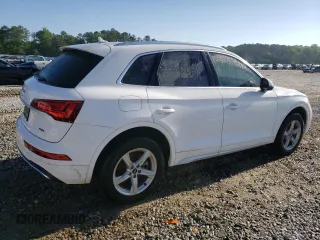 2021 Audi Q5 with VIN WA1AABFY4M2113383, listed as a Copart auction lot 49538844 with 19,462 mi miles and . Bid and sale history available at DreamBid. Image 3.