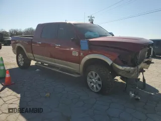 2014 Ram 2500 Longhorn with VIN 3C6UR5PL0EG323074, listed as a Copart auction lot 47642665 with 296,634 mi miles and Clean Title. Bid and sale history available at carsss.com. Image 4.