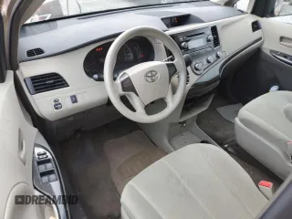2012 Toyota Sienna with VIN 5TDZK3DC1CS260416, listed as a Copart auction lot 52860155 with 140,714 mi miles and Salvage Title. Bid and sale history available at carsss.com. Image 8.