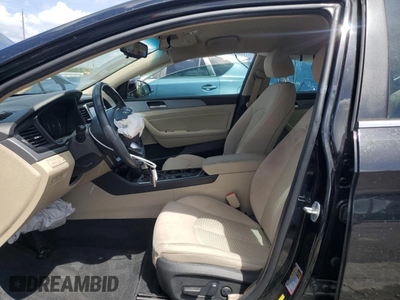 2018 Hyundai Sonata SEL with VIN 5NPE34AF4JH666466, listed as a Copart auction lot 51735175 with 76,997 mi miles and Salvage Title. Bid and sale history available at DreamBid. Image 7.