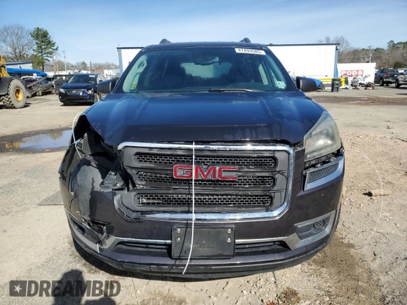 2015 GMC Acadia SLE with VIN 1GKKRPKD9FJ341427, listed as a Copart auction lot 47493585 with 196,782 mi miles and Salvage Title. Bid and sale history available at carsss.com. Image 5.