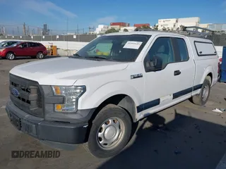 2016 Ford F-150 XL with VIN 1FTEX1C85GKF35266, listed as a IAAI auction lot 41491645 with 158,966 mi miles and . Bid and sale history available at carsss.com. Image 2.