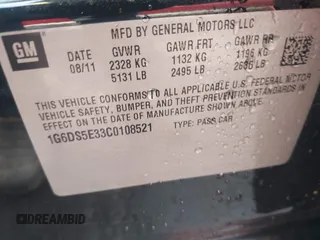 2012 Cadillac CTS Premium с VIN 1G6DS5E33C0108521, выставлен на аукционе IAAI как лот 42599993 с пробегом 210 826 миль миль и . История ставок и продаж доступна на DreamBid. Изображение 9.