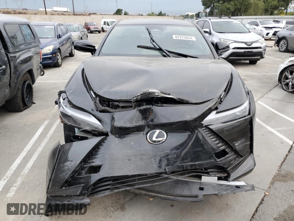 2024 Lexus RZ 450e Premium with VIN JTJAAAABXRA026441, listed as a Copart auction lot 82375054 with Not provided miles and Salvage title. Bid and sale history available at DreamBid. Image 5.