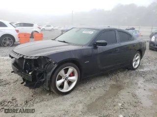2017 Dodge Charger R/T with VIN 2C3CDXCT8HH595739, listed as a Copart auction lot 85005314 with 76,876 mi miles and Salvage Title. Bid and sale history available at carsss.com. Image 1.