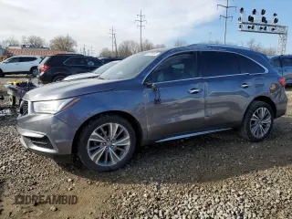 2017 Acura MDX w/Technology Pkg with VIN 5J8YD4H52HL002603, listed as a Copart auction lot 50289445 with 111,319 mi miles and Salvage Title. Bid and sale history available at carsss.com. Image 1.