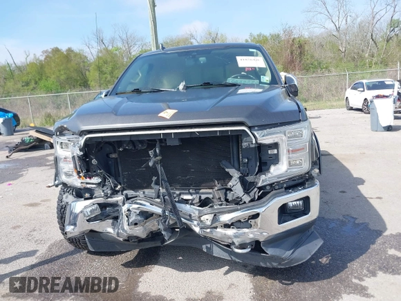 2018 Ford F-150 XL with VIN 1FTEW1E53JKC99794, listed as a IAAI auction lot 41876420 with 1 mi miles. Bid and sale history available at carsss.com. Image 12.