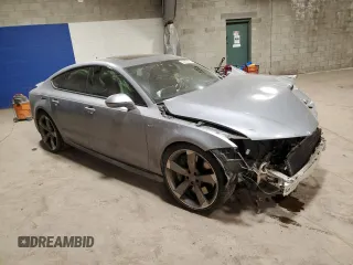 2016 Audi S7 with VIN WAUW2BFC7GN049496, listed as a Copart auction lot 88482925 with Not Provided miles and Salvage Title. Bid and sale history available at carsss.com. Image 4.