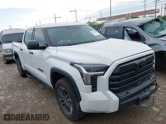 2023 Toyota Tundra SR5 with VIN 5TFLA5DB0PX077679, listed as a IAAI auction lot 42354545 with 31,838 mi miles and . Bid and sale history available at DreamBid. Image 1.
