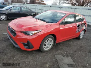 2024 Subaru Impreza with VIN JF1GUABCXR8272219, listed as a Copart auction lot 49239515 with 13,596 mi miles and Salvage Title. Bid and sale history available at carsss.com. Image 1.
