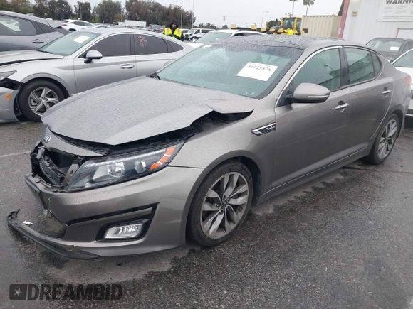 2014 Kia Optima SXL Turbo with VIN 5XXGR4A65EG342564, listed as a IAAI auction lot 41725578 with 159,937 mi miles and . Bid and sale history available at DreamBid. Image 17.