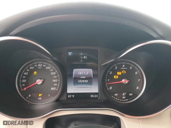 2016 Mercedes-Benz GLC with VIN WDC0G4JB8GF102862, listed as a Copart auction lot 52219575 with 102,950 mi miles and Clean Title. Bid and sale history available at carsss.com. Image 9.