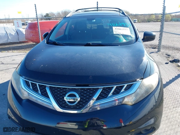2011 Nissan Murano SV with VIN JN8AZ1MW4BW160224, listed as a IAAI auction lot 41661937 with 96,084 mi miles. Bid and sale history available at carsss.com. Image 6.
