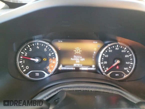 2018 Jeep Renegade Trailhawk with VIN ZACCJBCB4JPH49396, listed as a Copart auction lot 42353385 with 86,792 mi miles and Salvage Title. Bid and sale history available at carsss.com. Image 9.