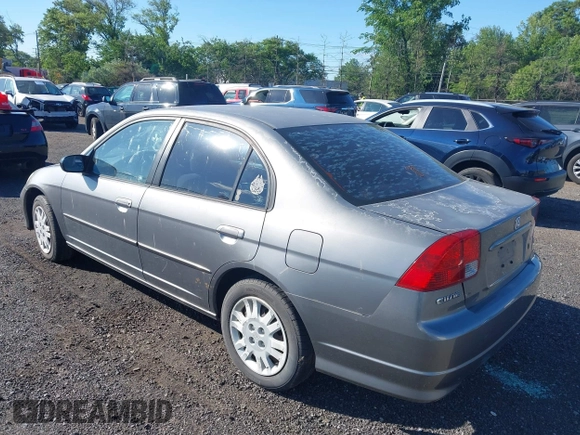 2004 Honda Civic LX z VIN 2HGES16594H525294, wystawiony jako IAAI lot #42261816 z przebiegiem Nie podano mil oraz . Historia ofert i sprzedaży dostępna na DreamBid. Obrazek 3.