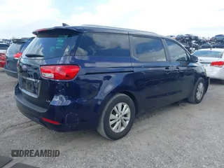 2018 Kia Sedona LX with VIN KNDMB5C14J6402504, listed as a IAAI auction lot 41682858 with 93,396 mi miles. Bid and sale history available at carsss.com. Image 4.