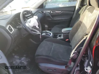 2016 Nissan Rogue SV with VIN 5N1AT2MT0GC918721, listed as a Copart auction lot 45883405 with 42,368 mi miles and Salvage Title. Bid and sale history available at DreamBid. Image 7.