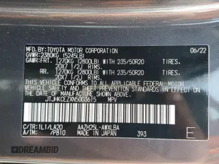 2022 Lexus NX with VIN JTJHKCEZXN5003615, listed as a Copart auction lot 55526274 with 14,425 mi miles and Salvage Title. Bid and sale history available at carsss.com. Image 12.